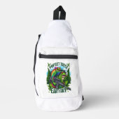Lizard Warrior red de bomen Sling Bag (Voorkant)