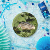Lizard watermonitor papieren bordje (Feest)