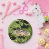 Lizard watermonitor papieren bordje (Feest)