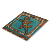 Lizard zuidwestelijk inheems Amerikaans zuidwesten Tegeltje (Zijkant)