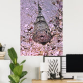 Lizardfish Portrait Poster (Thuiskantoor)