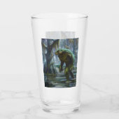 Lizardman van Scape More Swamp Glas (Achterkant)