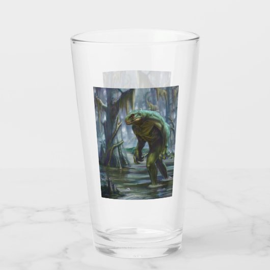 Lizardman van Scape More Swamp Glas (Achterkant)