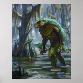 Lizardman van Scape Ore Swamp Poster