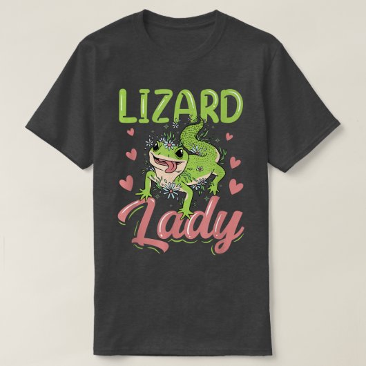 Lizards Animal Gecko Lover T-shirt (Design voorkant)