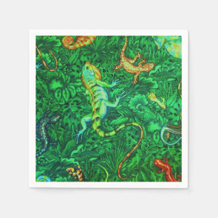 Lizards Batik Servetten
