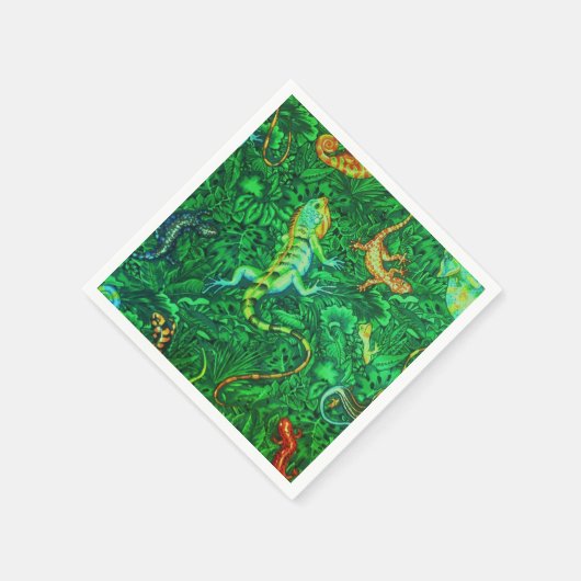 Lizards Batik Servetten (Hoek)