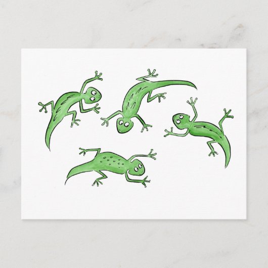 Lizards Briefkaart (Voorkant)