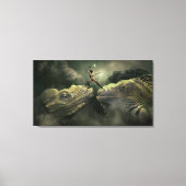 Lizards Canvas Afdruk (Voorkant)