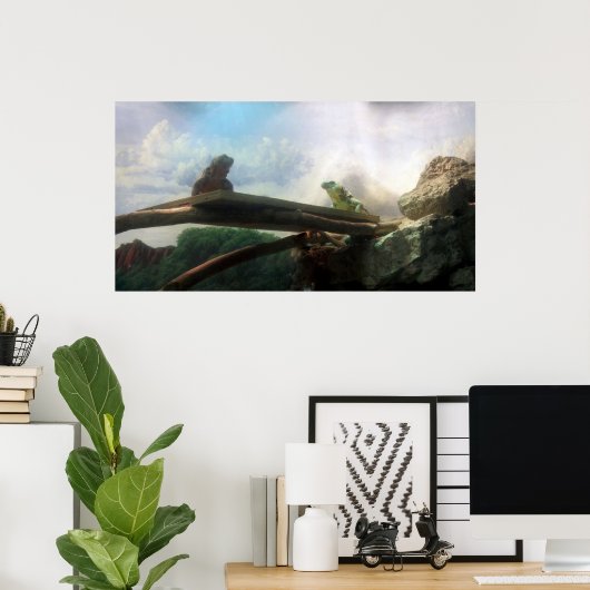 Lizards kunnen Poster/afdrukken Poster (Thuiskantoor)
