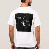 Lizards "Love the Liz" T-Shirt (Achterkant)