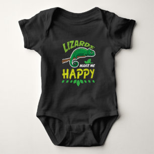Lizards maken me blij met degelijke costuum cadeau romper