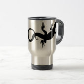 Lizards Travel Mug Coffee Cup Cool Lizard Mokken (Voorkant rechts)