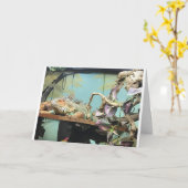 LIZARDS ZEGGEN *COUNT ME IN* OP BIEDDAG CELEBRATIN KAART (Gele Bloem)