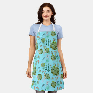 Liz's Succulente tuin Apron Schort