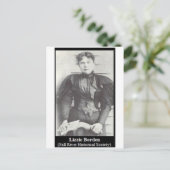 lizzie borden briefkaart (Staand voorkant)