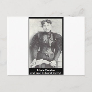 lizzie borden briefkaart