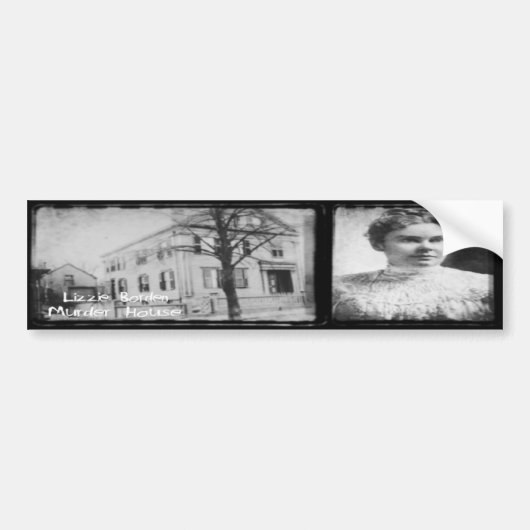 Lizzie Borden Bumpersticker (Voorkant)