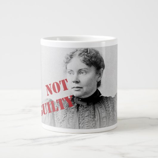 Lizzie Borden ~ Not Guilty Grote Koffiekop (Voorkant)