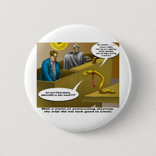 Lizzie Borden Proces Grappige Cartoon Cadeaus Ronde Button 5,7 Cm