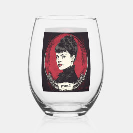 Lizzie Borden Stem wijnglas Zonder Voet