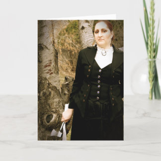 Lizzie Borden Verjaardag Kaart