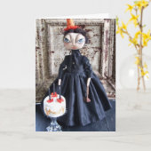 Lizzie Borden Verjaardag Kaart (Gele Bloem)