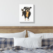 Lizzie&Kitty Canvas Afdruk (Insitu (Slaapkamer))