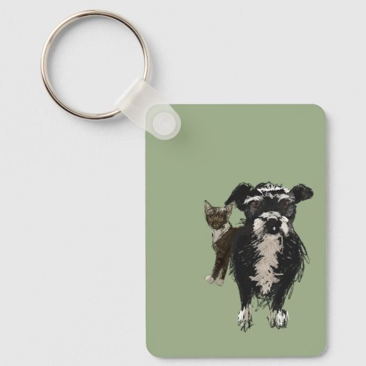 Lizzie & Kitty Sleutelhanger (Voorkant)