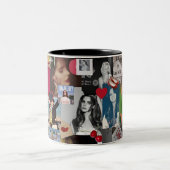 Lizzy Esthetische Collage Mok -  Retro (Center)