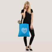 Lizzy Hugs Reversible  Tote Bag (Op model)