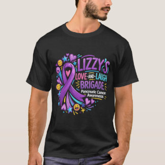 Lizzy's love-and-laugh brigade 2 t-shirt