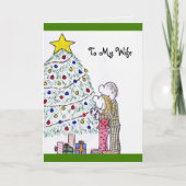 Lizzy's volk heeft vrolijk kerstfeest met mijn vro feestdagen kaart (Voorkant)