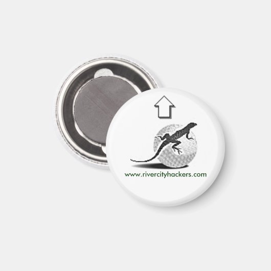 Lizzzard Golf Ball Marker Magneet (Voorkant / Achterkant)