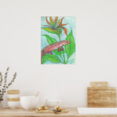 "Lizzzard, lizzzard, lizzzard" Poster (Keuken)