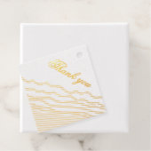 LJ Monogram Elegante Trouw  Bedankjes Labels (Met doos)