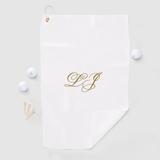 LJ monogram handdoek (Insitu)