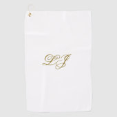 LJ monogram handdoek (Voorkant)