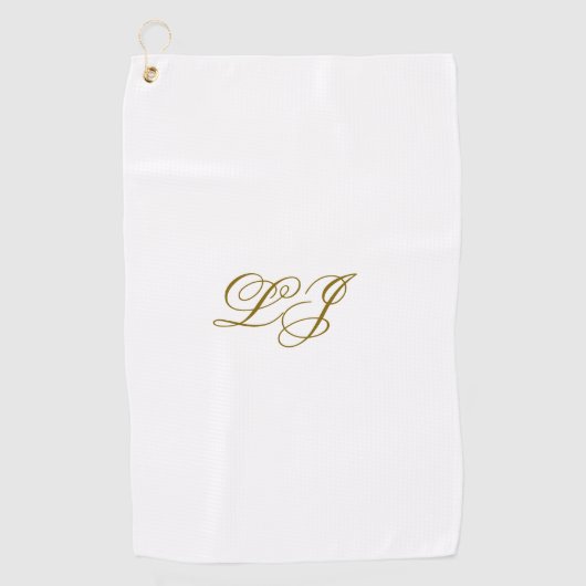 LJ monogram handdoek (Voorkant)