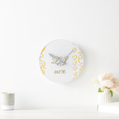LJ monogram Ronde Klok (Huis)