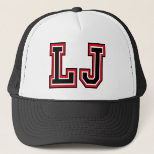LJ Monogram Trucker Hat Pet