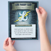 LJHS Parent Club Flyer kleur (Hand)