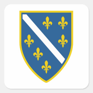 Ljiljani Vierkante Sticker