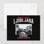 Ljubljana Briefkaart (Voorkant / Achterkant)