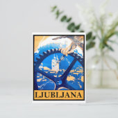 Ljubljana Briefkaart (Staand voorkant)