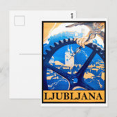 Ljubljana Briefkaart (Voorkant / Achterkant)