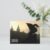 ljubljana dragon bridge briefkaart (Staand voorkant)