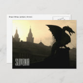 ljubljana dragon bridge briefkaart (Voorkant / Achterkant)