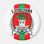 Ljubljana Magneet (Voorkant)
