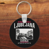 Ljubljana Sleutelhanger (Voorkant)